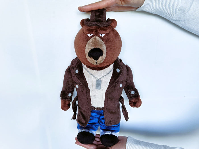Handmade custom bear Sing plush