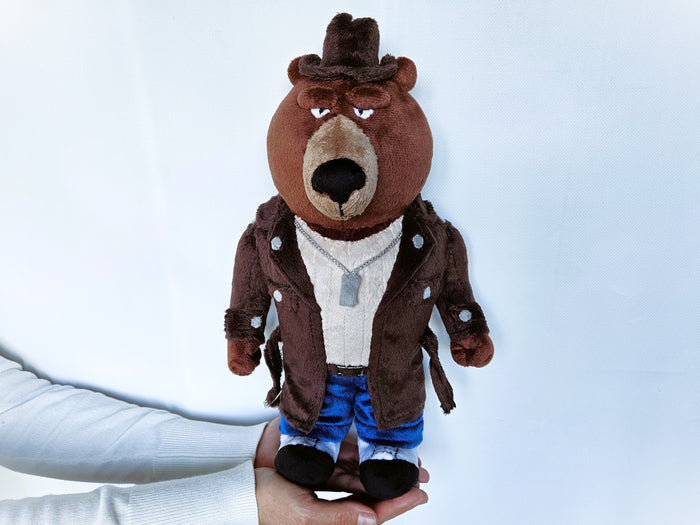 Handmade custom bear Sing plush