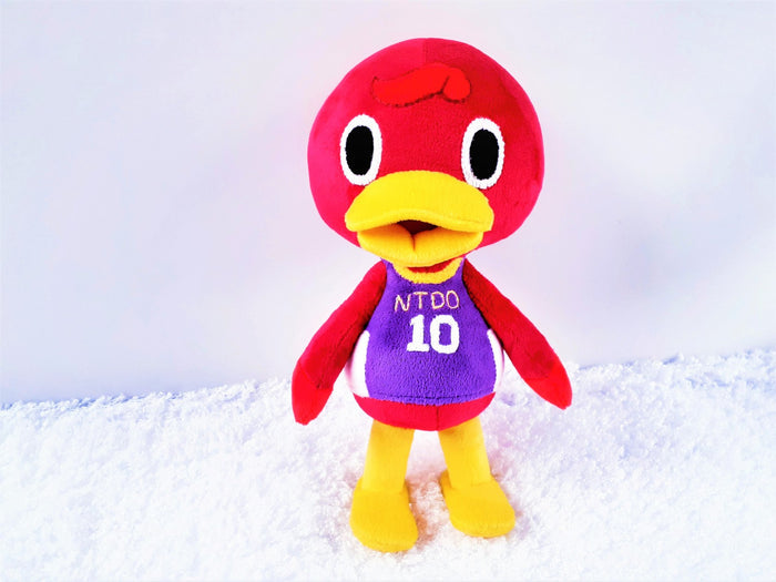 Handmade custom Bill the duck plush