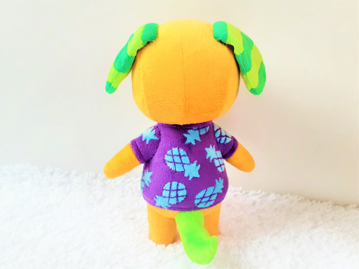 Handmade custom Biskit the dog plush