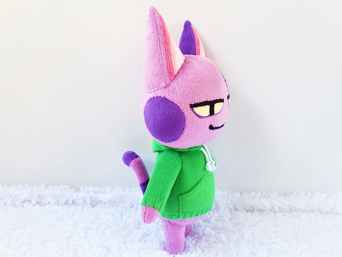 Handmade custom Bob the cat plush