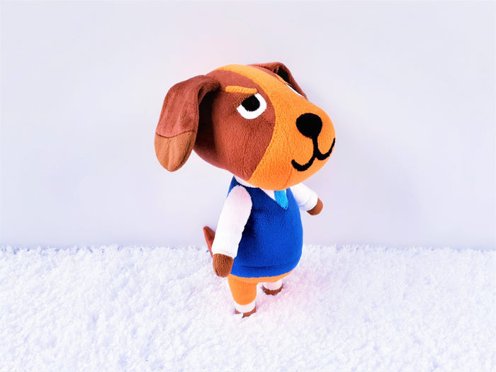 Handmade custom Butch the dog plush