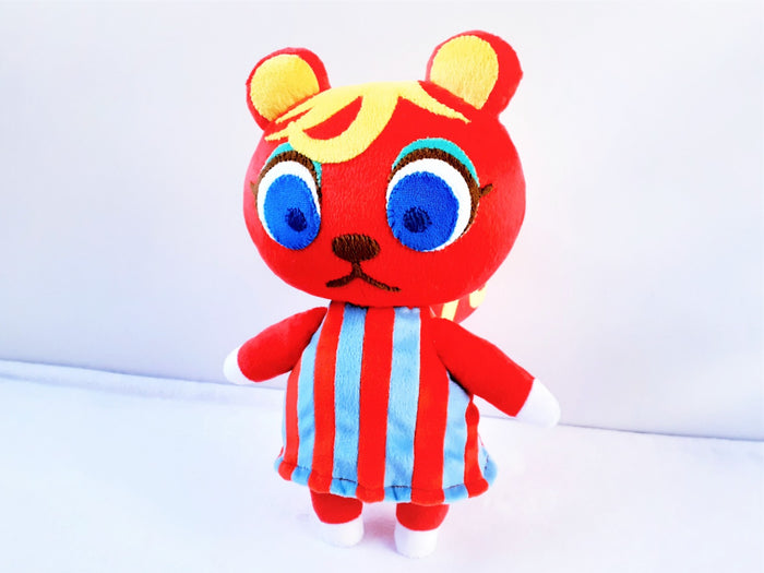 Handmade custom Caroline the squirrel plush