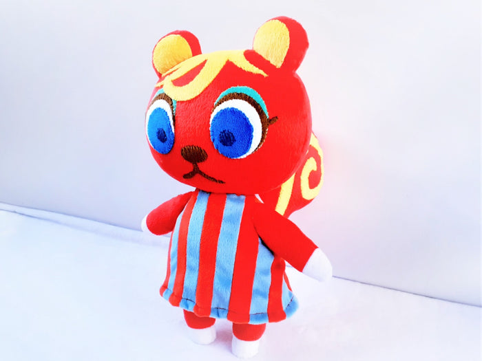 Handmade custom Caroline the squirrel plush