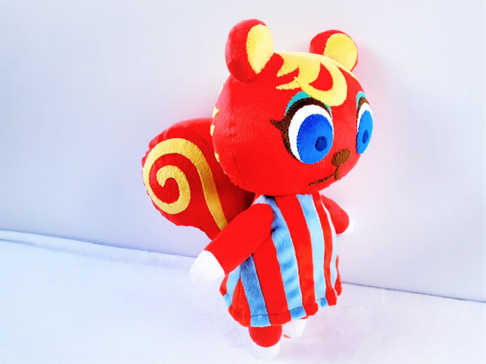 Handmade custom Caroline the squirrel plush