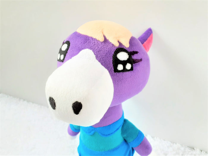 Handmade custom Cleo the horse plush