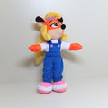 Handmade custom Coco Bandicoot the fox plush