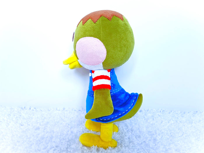 Handmade custom Deena the duck plush