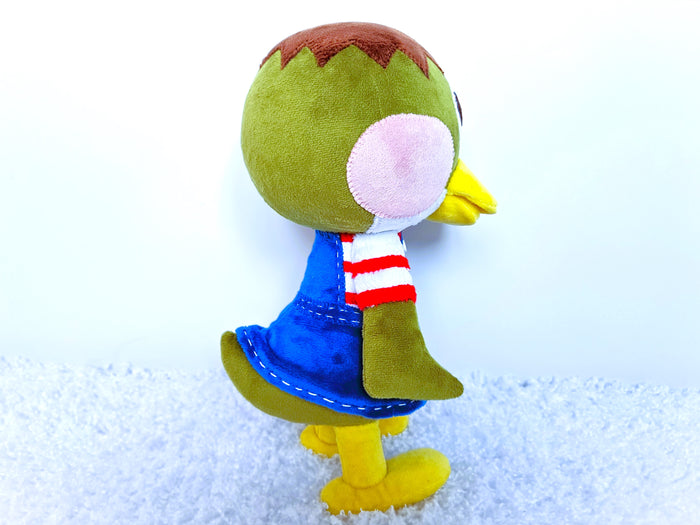 Handmade custom Deena the duck plush