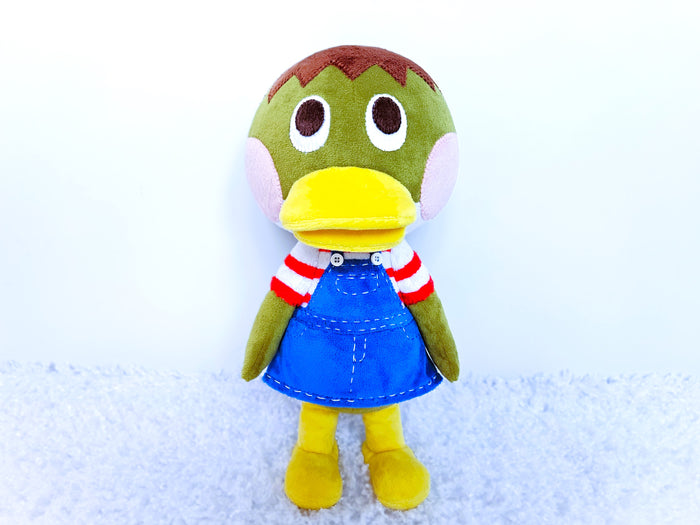 Handmade custom Deena the duck plush