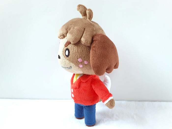 Handmade custom Digby the dog plush
