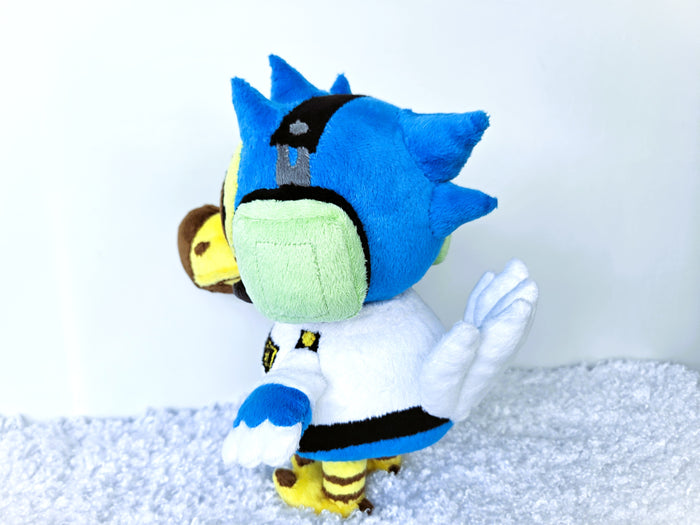 Handmade custom Dodo brothers Orville and Wilbur plushies