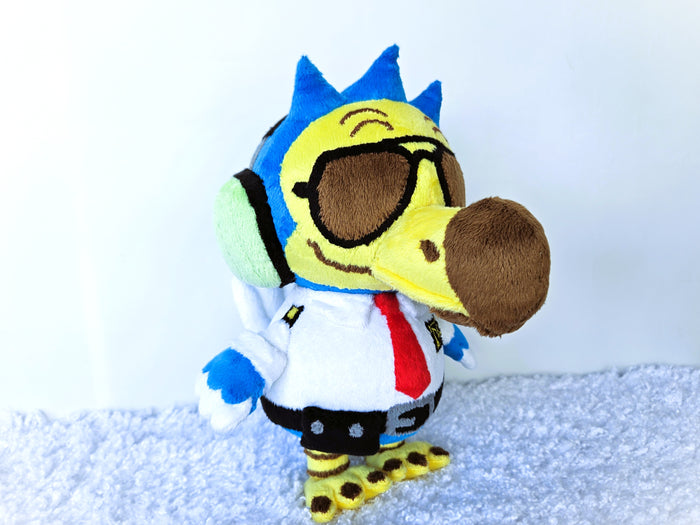Handmade custom Dodo brothers Orville and Wilbur plushies