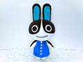 Handmade custom Dotty the rabbit plush