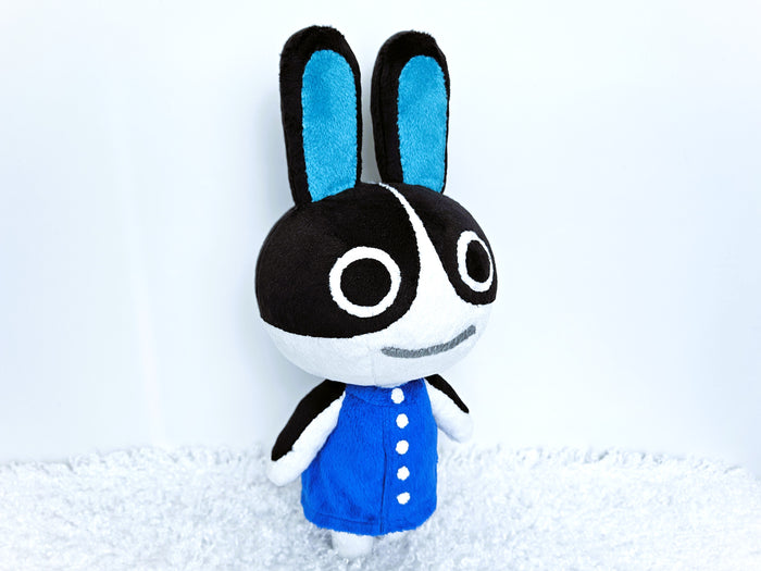 Handmade custom Dotty the rabbit plush