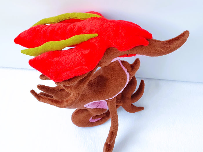 Handmade custom Dragalge plush