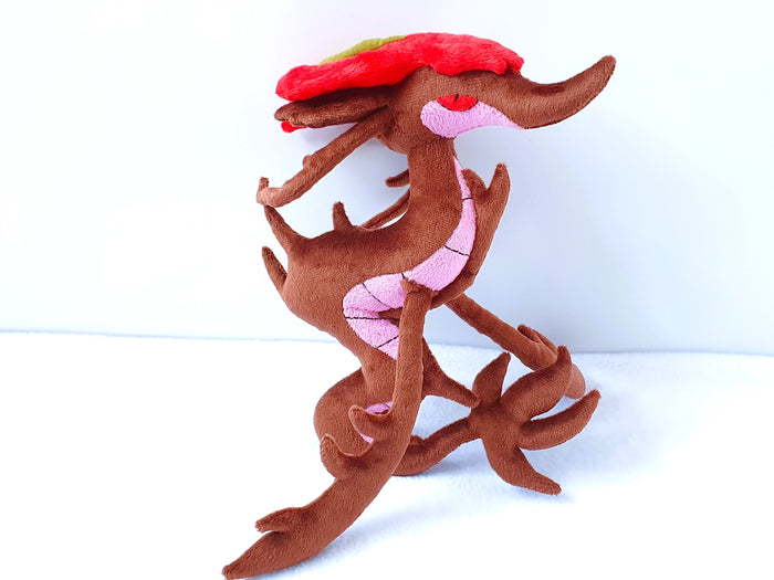 Handmade custom Dragalge plush