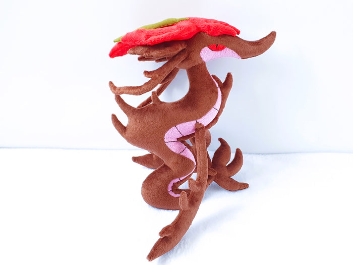 Handmade custom Dragalge plush