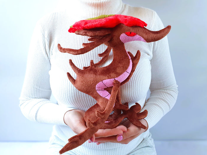 Handmade custom Dragalge plush
