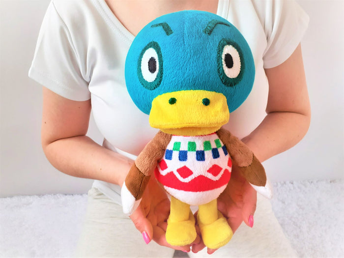 Handmade custom Drake the duck plush