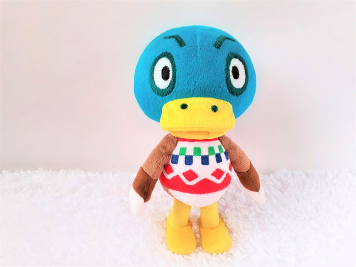 Handmade custom Drake the duck plush