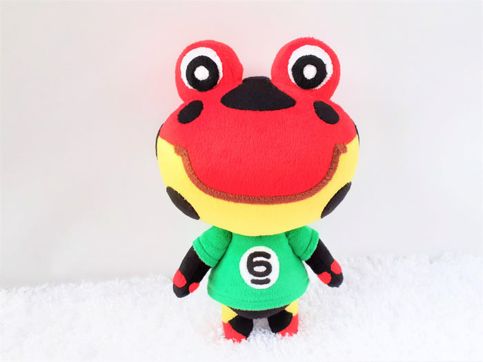 Handmade custom Drift the frog plush