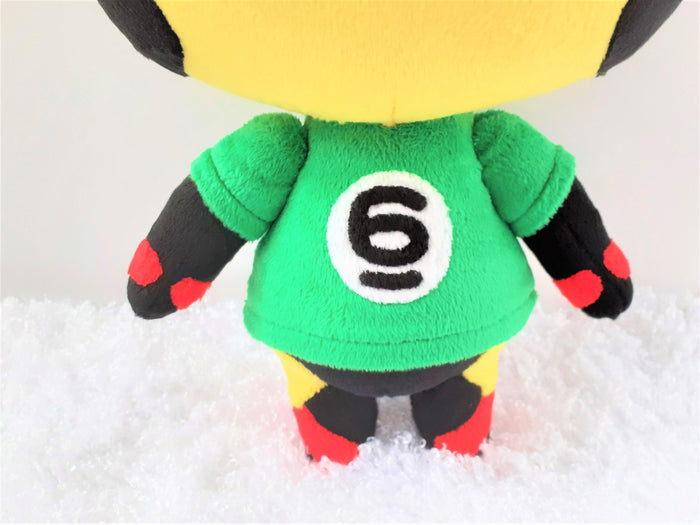 Handmade custom Drift the frog plush