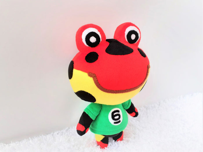 Handmade custom Drift the frog plush