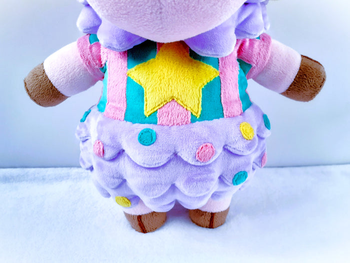 Handmade custom Etoile the sheep plush