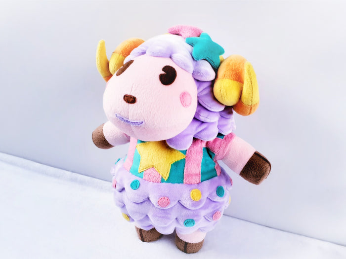 Handmade custom Etoile the sheep plush