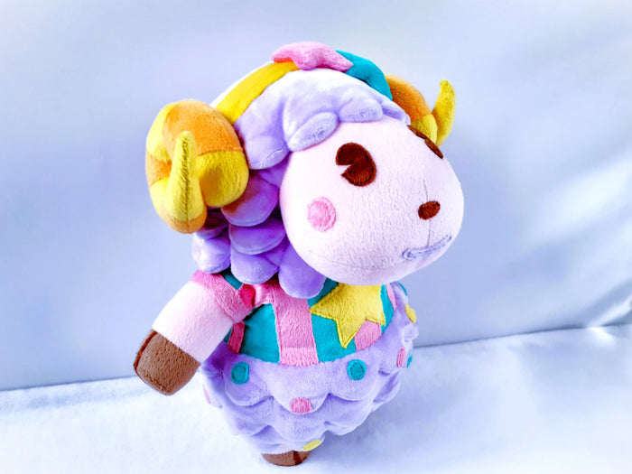 Handmade custom Etoile the sheep plush