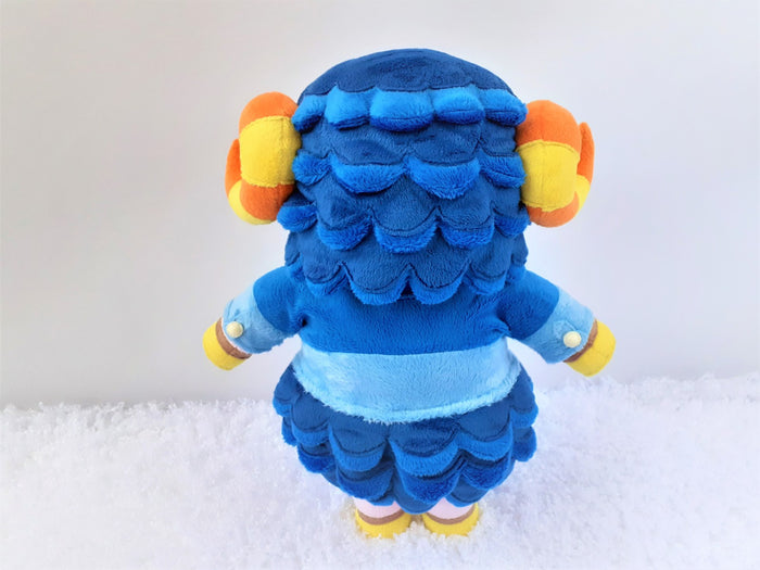 Handmade custom Eunice the sheep plush