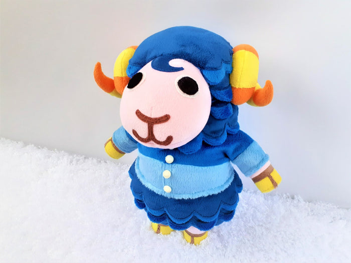 Handmade custom Eunice the sheep plush