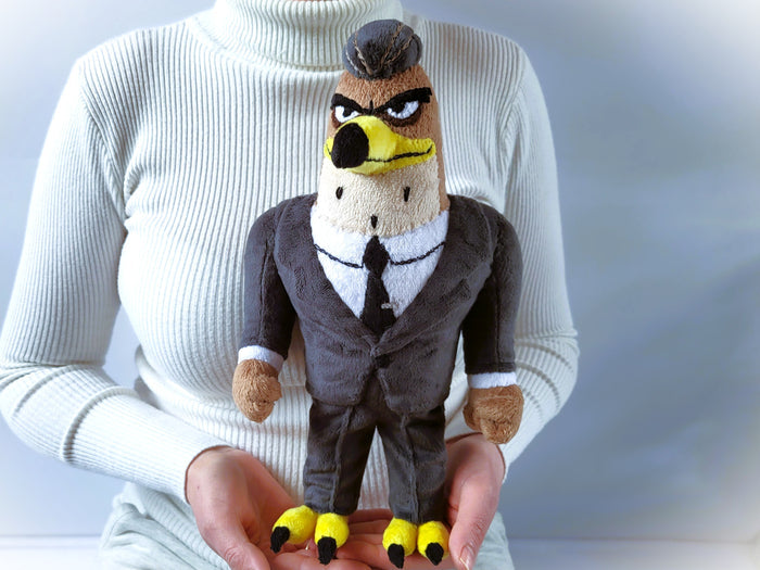 Handmade custom Falcone plush