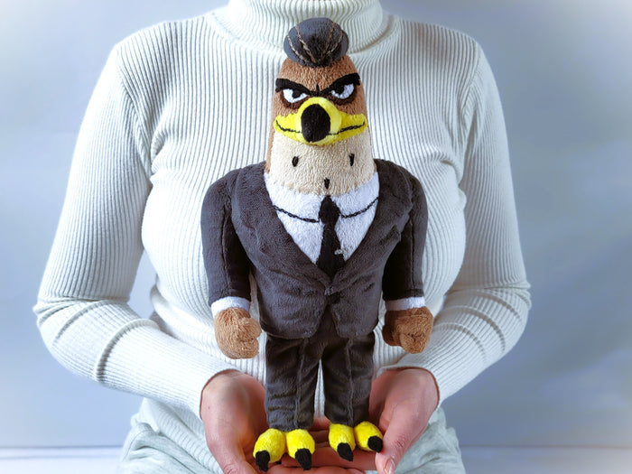 Handmade custom Falcone plush
