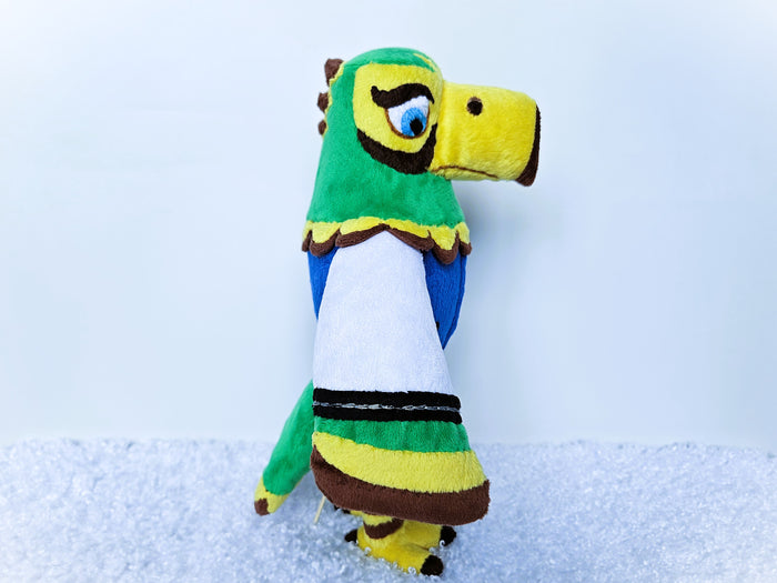 Handmade custom Frank the eagle plush
