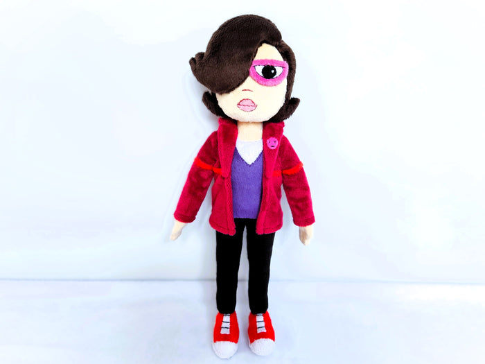 Handmade custom Fred Grant plush