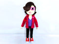Handmade custom Fred Grant plush