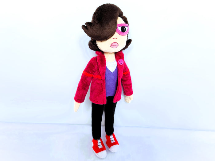 Handmade custom Fred Grant plush