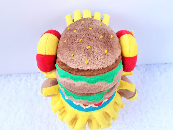 Handmade custom Frita the sheep plush