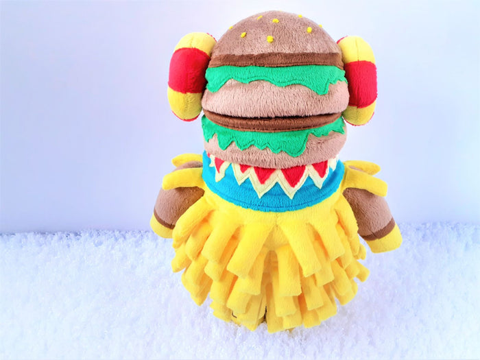 Handmade custom Frita the sheep plush
