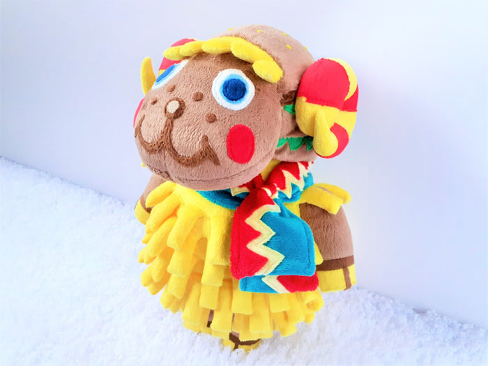Handmade custom Frita the sheep plush