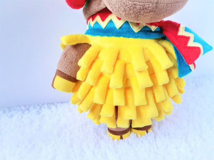 Handmade custom Frita the sheep plush