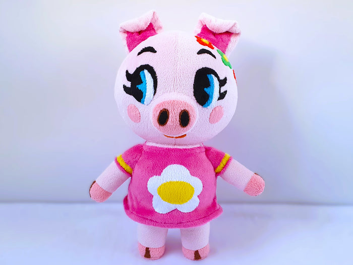 Handmade custom Gala the pig plush
