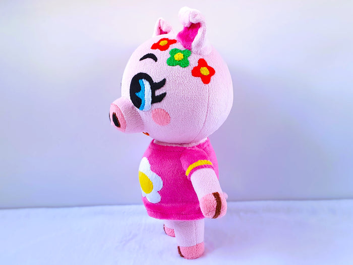 Handmade custom Gala the pig plush