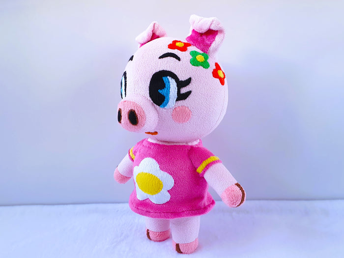 Handmade custom Gala the pig plush