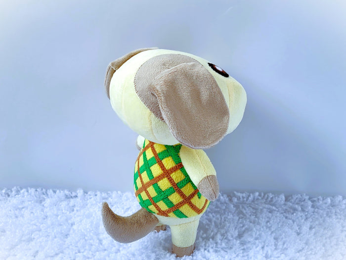 Handmade custom Goldie the dog plush