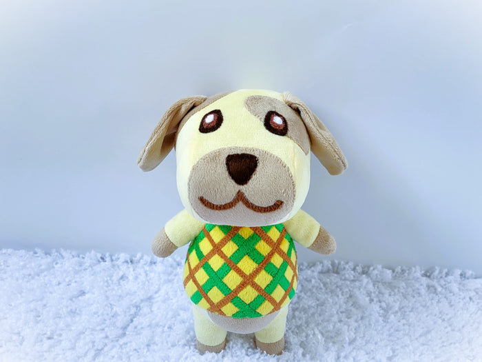 Handmade custom Goldie the dog plush