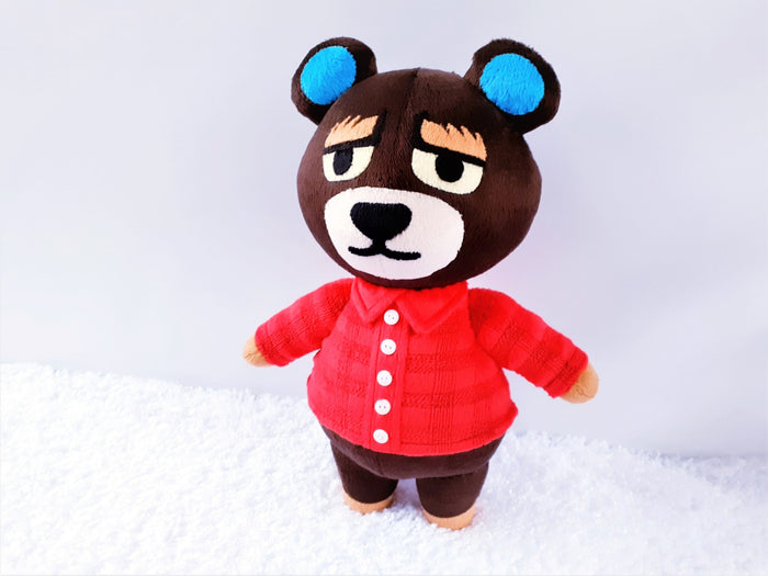 Handmade custom Grizzly the bear plush