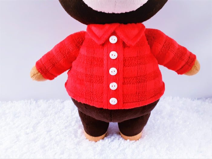 Handmade custom Grizzly the bear plush